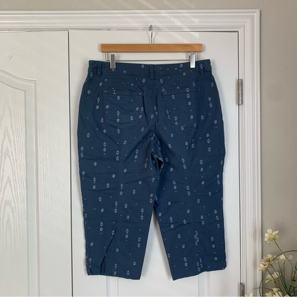 Style and Co Printed Capri Pants - Picture 10 of 12